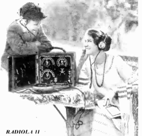 Radiola II portable radio