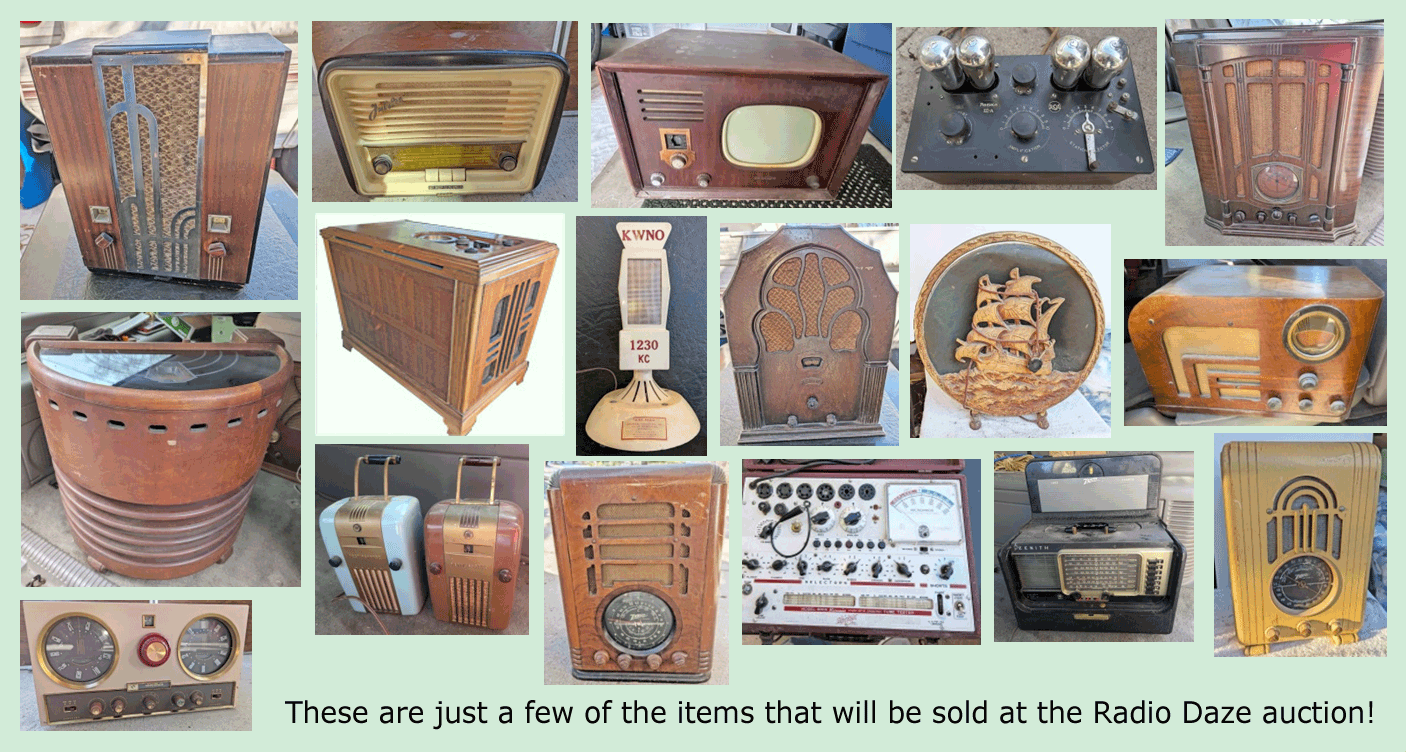 2025 Radio Daze Auction Items